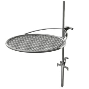 outpost grill 24 | standalone campfire grate | breeo x series accessory | stainless steel | durable | carrying bag | camping cooking rack | usa made