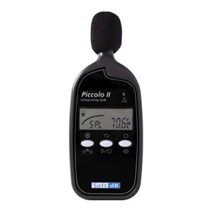 professional integrating-averaging class 2 sound level meter with data logger and noise analysis software