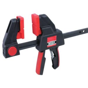 bessey ehk series - 600 lb clamping force - 06 in - ehkxl06 trigger clamp set - 3.125 in. throat depth - wood clamps, tools, & equipment for woodworking, carpentry, home improvement, diy