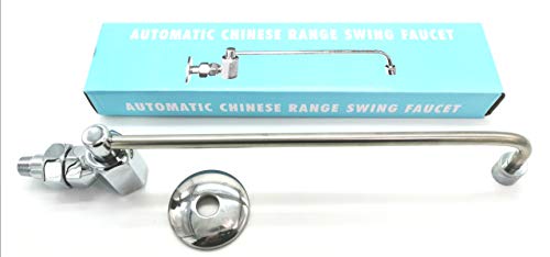 Automatic Chinese Wok Range Swing Faucet Mfg: Sunny USA/iPro Kitchenware