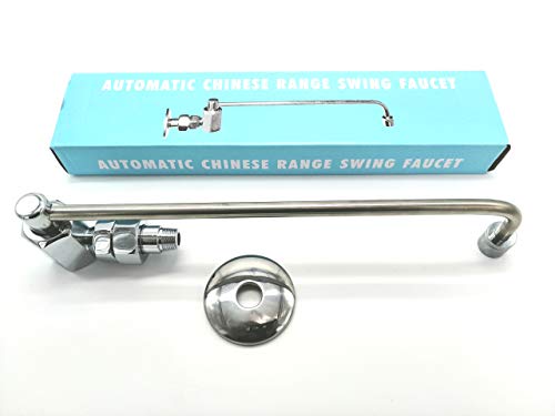 Automatic Chinese Wok Range Swing Faucet Mfg: Sunny USA/iPro Kitchenware