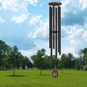 suntimber extra large wind chimes outside deep tone for a loss of loved one, 58" memorial sympathy gift, wind chime outdoor clearance for garden,yard,patio and lawn