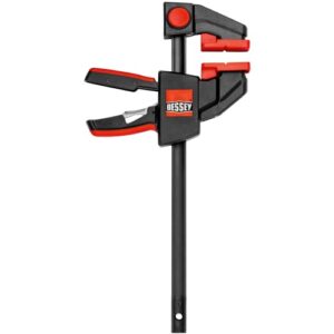 BESSEY EHK SERIES - 600 lb Clamping Force - 12 in - EHKXL12 Trigger Clamp Set - 3.625 in. Throat Depth - Wood Clamps, Tools, & Equipment for Woodworking, Carpentry, Home Improvement, DIY