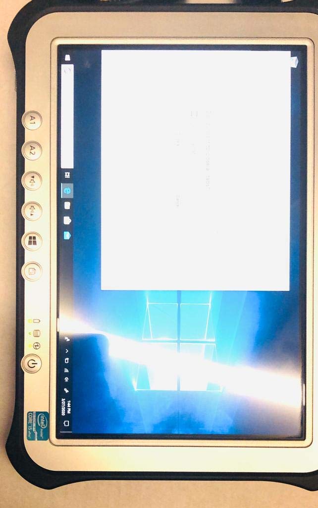 DGPS/4GLTE/FZ-G1J/MK3/ Intel Core i5-5300U 2.30GHz/8gb RAM/128GB SSD/WIFI/10.1 Inch Gloved Multi Touch LCD/Windows 10 Pro 64 bit/Web cam/USB 3.0/HDMI/panasonic toughpad Tablet/Rugged (Renewed)