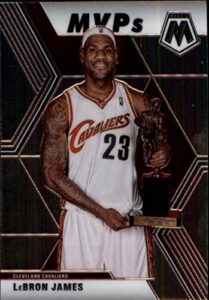 2019-20 panini mosaic #298 lebron james cleveland cavaliers nba basketball trading card