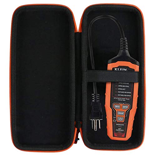 khanka Hard Travel Case replacement for Klein Tools RT310 AFCI/GFCI Circuit Outlet Device Tester, Case Only