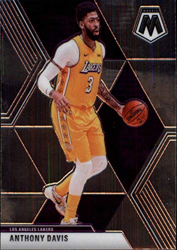 2019-20 Panini Mosaic #18 Anthony Davis Los Angeles Lakers NBA Basketball Trading Card