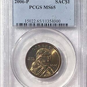 2006 P Sacagawea Dollar MS 65 Blue Label PCGS