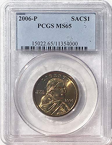 2006 P Sacagawea Dollar MS 65 Blue Label PCGS