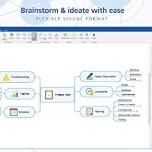 [Old Version] Corel MindManager for Mac 13 | Mind Mapping & Visual Work Management Software | Brainstorming, Project Management, Flowcharting & More [Mac Download]