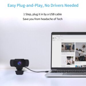 wansview 1080P Webcam with Microphone