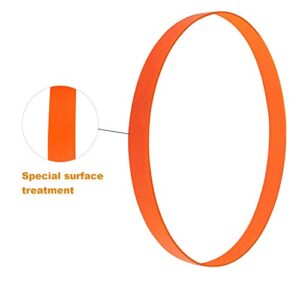 L CONTINUE 2 Pack Orange Urethane Band Saw Tires for Craftsman Band Saws (2, Wheel 7/8" Wide x 12" Dia)