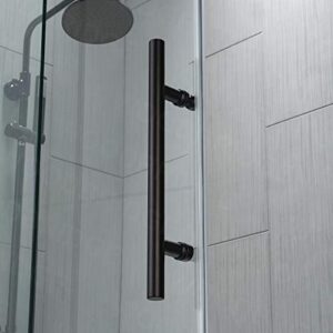 WOODBRIDGE MSDC 6076-MBL Shower Door, 60"x76", MBL