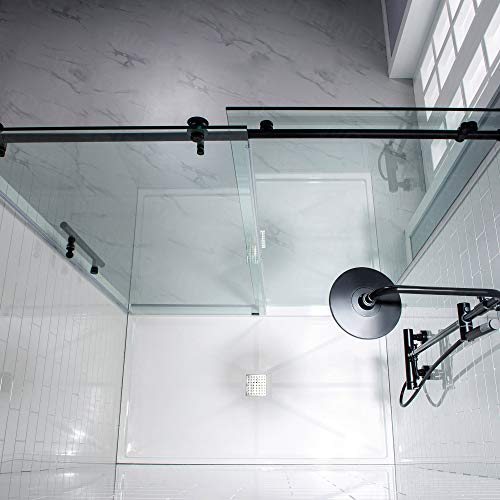 WOODBRIDGE MSDC 6076-MBL Shower Door, 60"x76", MBL