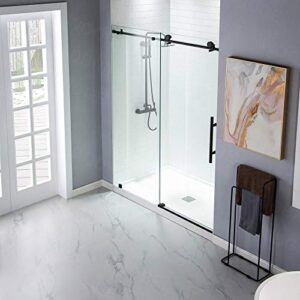 WOODBRIDGE MSDC 6076-MBL Shower Door, 60"x76", MBL