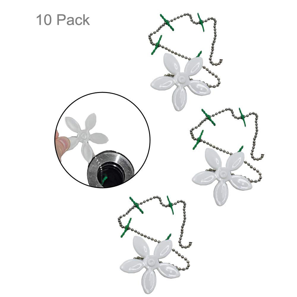 10 Pack Drain Hair Catcher, Flower Hair Drain Catcher, Bathtub Drain Cover Drain Clog Protectors for Bathtubs and Sinks