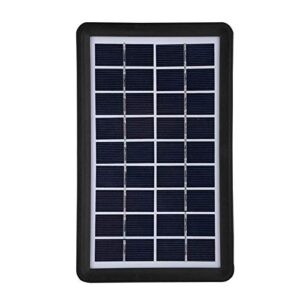 Panel Solar 9V 3W Solar Board Waterproof 93% Light Transmittance Poly Silicon Solar Cell for Battery Charging Boat