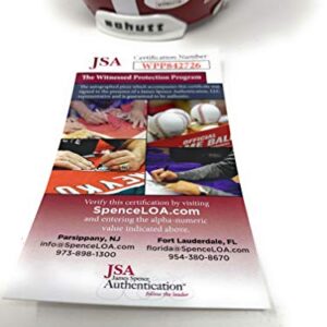 Jerry Jeudy Alabama Crimson Tide Signed Autograph Mini Helmet Schutt JSA Witnessed Certified