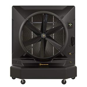 big ass fans cool-space 500 portable evaporative cooler, 50 inch diameter fan, indoor or outdoor use, continuous or fillable (64 gallon capacity), variable speed