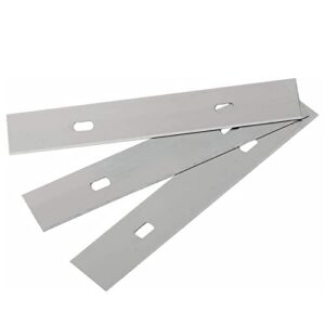 4" scraper blades 30 pcs replacement stainless steel razor blade to remove decals, stickers, wallpaper adhesive vinyls