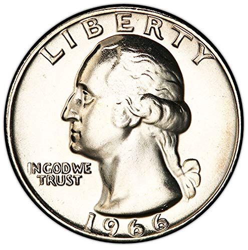 1966 P SMS Washington Quarter Choice Uncirculated US Mint