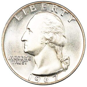 1967 P SMS Washington Quarter Choice Uncirculated US Mint