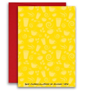 Larry David Inspired Curb Your Enthusiasm Parody Pretty, Pretty, Pretty Good Birthday Card 5x7 inch w/Envelope