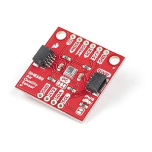 SparkFun Environmental Sensor Breakout - BME680 (Qwiic) - Combine Gas sensor Temperature Humidity & Barometric pressure sensing for complete environmental sensor 1 inch x 1 inch footprint No soldering