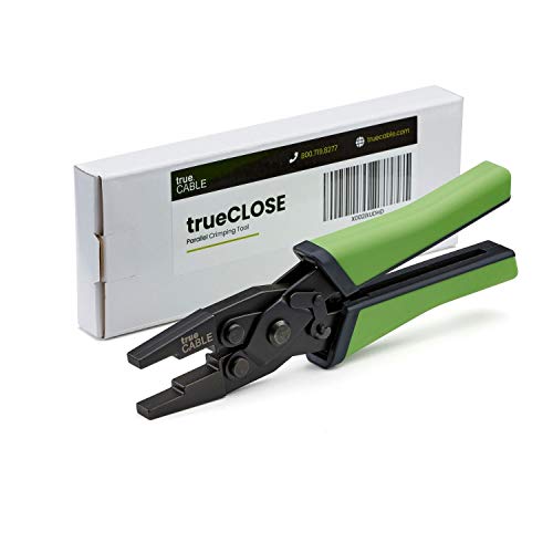 trueCABLE Parallel Crimping Pliers, Toolless Keystone Jack and Field Termination Plug Closure Tool, trueCLOSE