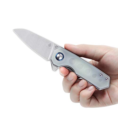 Kizer Folding Pocket Knife 2.39 in with G10 Handles for Outdoor, EDC Knife, Lieb V2541N2