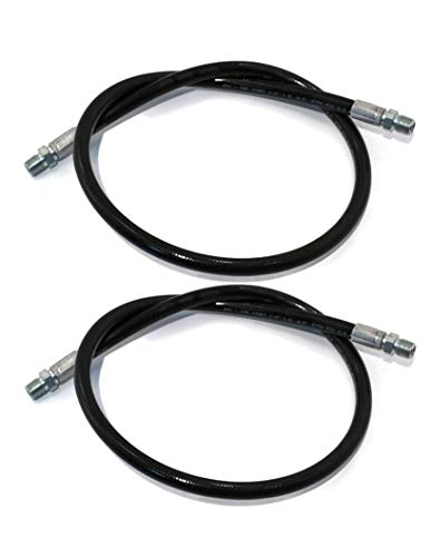 Professional Parts Warehouse Aftermarket Hoses 1/4" X 38" Set of 2 Replaces Western 55020 and Fisher 4424