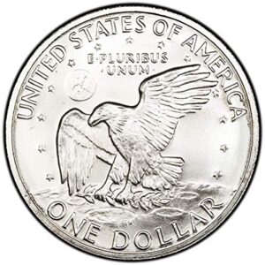 1971 S Silver BU Eisenhower Dollar Choice Uncirculated US Mint