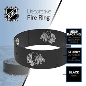 Blue Sky Outdoor Living FR361208-MW Round Ring Fire Pit, Minnesota Wild