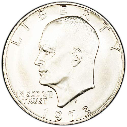 1973 S Silver Proof Eisenhower Dollar Choice Uncirculated US Mint