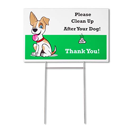 Mr. Pen- No Pooping Dog Signs for Yard, Yard Signs, Pick Up Your Dog Poop Signs, Dog Poop Sign, No Poop Dog Signs for Yard, Clean Up After Your Dog Signs, No Dog Poop Signs, Dog Poop Pick Up Sign