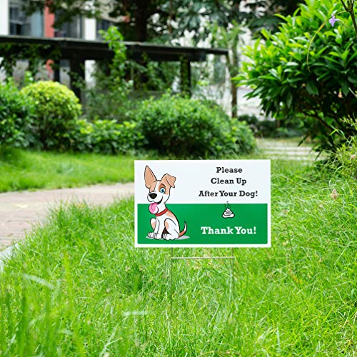 Mr. Pen- No Pooping Dog Signs for Yard, Yard Signs, Pick Up Your Dog Poop Signs, Dog Poop Sign, No Poop Dog Signs for Yard, Clean Up After Your Dog Signs, No Dog Poop Signs, Dog Poop Pick Up Sign