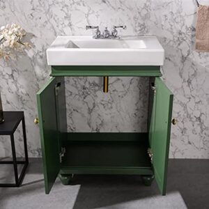 Legion Furniture 24-inch Vogue Green Sink Vanity