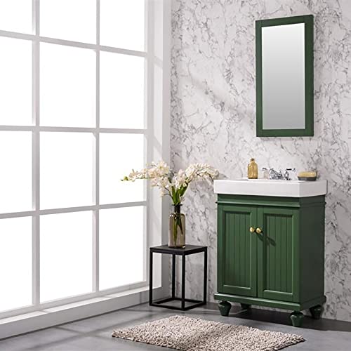 Legion Furniture 24-inch Vogue Green Sink Vanity