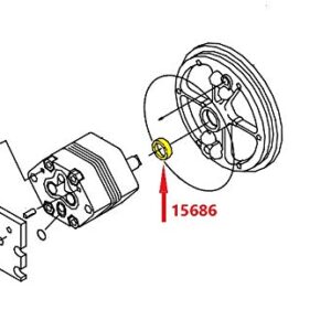 Professional Parts Warehouse Aftermarket Meyer Shaft Seal E60 E60H Pump Units 15686