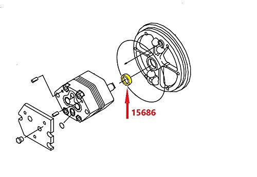 Professional Parts Warehouse Aftermarket Meyer Shaft Seal E60 E60H Pump Units 15686