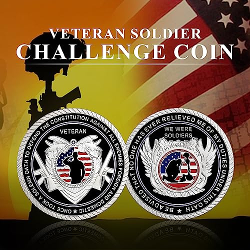United States Veteran Soldier Challenge Coin Military Souvenir Coin
