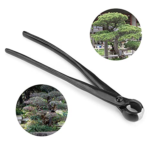 Professional Sharp Blade Round Concave Knob Branch Cutter Garden Bonsai Tools Hand Forged Knob Bonsai Cutter- Gardening Tools (210mm)