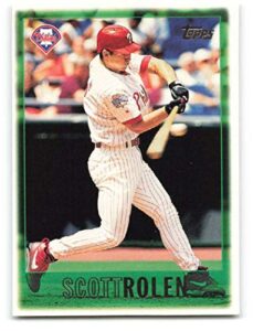 1997 topps #268 scott rolen nm-mt philadelphia phillies baseball