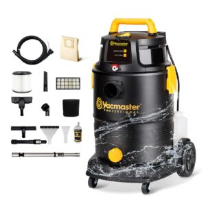 vacmaster wet dry shampoo vacuum cleaner 3 in 1 portable carpet cleaner 8 gallon 5.5 peak hp power suction