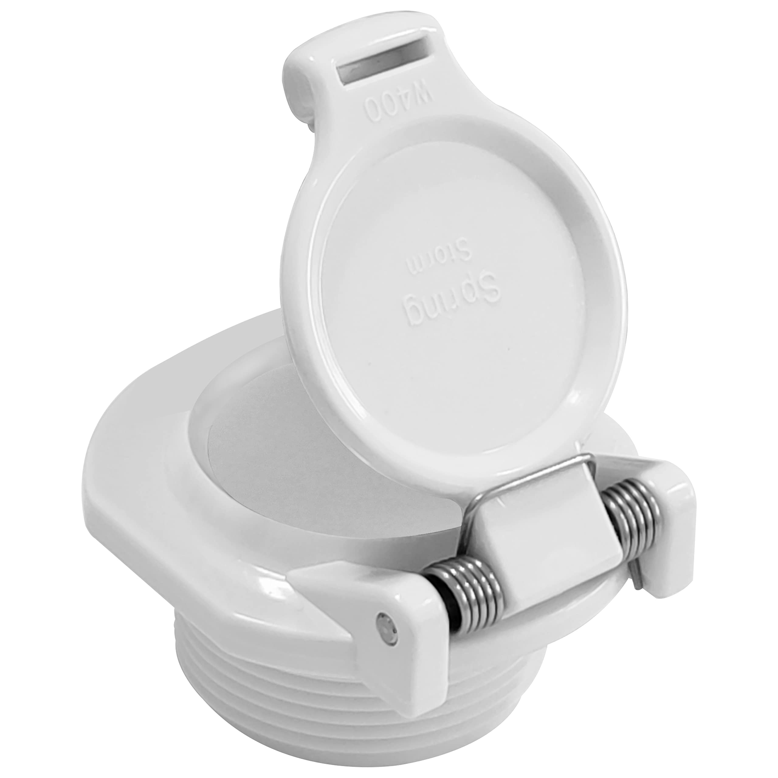 W400BWHP Free Rotating Vacuum Lock Safety Wall Accessories Replacement for Hayward Navigator Pool Cleaners（White）