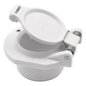 W400BWHP Free Rotating Vacuum Lock Safety Wall Accessories Replacement for Hayward Navigator Pool Cleaners（White）