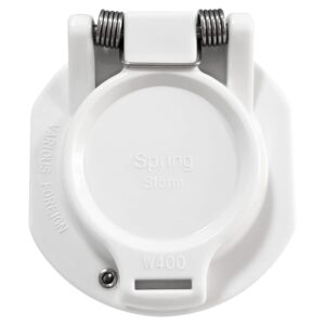 W400BWHP Free Rotating Vacuum Lock Safety Wall Accessories Replacement for Hayward Navigator Pool Cleaners（White）