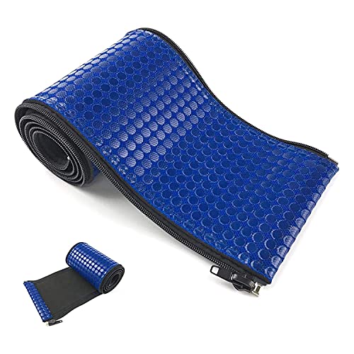 Pool Railing Handrail Comfort Covers 4-Feet Zippered Designed Neoprene Hand Grip Rail Nonslip Cover for Above Ground & Inground Pool Ladder Hand Rail (Royal Blue (2)