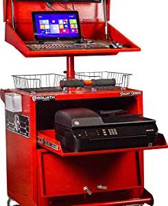 Goliath Carts G1-ATT(Touch Version) “Go Cart” Tablet Edition Powered Mobile Workstation