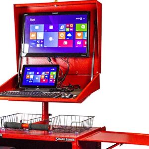 Goliath Carts G1-ATT(Touch Version) “Go Cart” Tablet Edition Powered Mobile Workstation